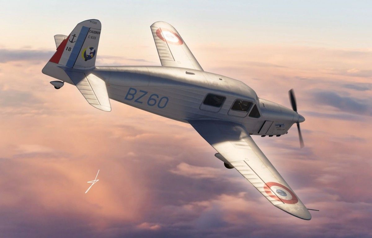 Dora Wings 1/48 Caudron C.635 Simoun (DW48030)