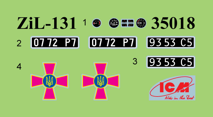 ICM 1/35 'Danger! Mines!' Ukraine, Summer 2022 (35018)