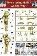 Master Box Ltd 1/24 Pin Up Series Kit No 1 (MB24001)
