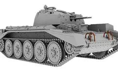 IBG 1/72   Crusader Mk.III Anti Aircraft Tank with 20mm Oerlikon guns (72070