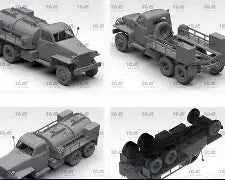 ICM 1/35 Studebaker US6-U5 WWII US Gasoline Tank Truck (35492)