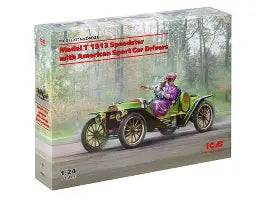 ICM 1/24 Model T 1913 Speedster with American Sport Car Drivers (24026)