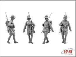 ICM 1/35 WWI US Infantry (1917) (35689)