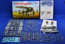 ICM 1/32 Fiat CR.42 LW with German Pilots (32022)