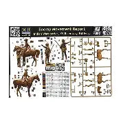 Master Box Ltd 1/35 Enemy Movement Report Indian Wars Series, XVIII century. Kit No. 3 (MB35217)