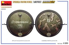 MiniArt 1/35 Spherical Fighting Vehicle TsAMO Project (40003)
