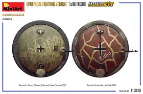 MiniArt 1/35 Spherical Fighting Vehicle TsAMO Project (40003)