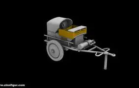 IBG 1/72 Luftwaffe Starter car & Transport Crate for engine (Jumo 213 included) (72547)