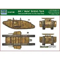 Master Box Ltd 1/72 Mk I "Male" British Tank Special Modification for the Gaza Strip (MB72003)