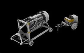IBG 1/72 Luftwaffe Starter car & Transport Crate for engine (Jumo 213 included) (72547)