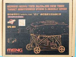Meng 1/35 German Heavy Tank Sd.Kfz. 182 King Tiger Turret Maintenance Stand & Muzzle Cover (SPS-061)