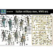 Master Box 1/35 Italian Military men WWII era x five figures (MB35144)