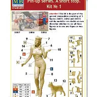 Master Box Ltd 1/24 Pin Up Series Kit No 1 (MB24015)