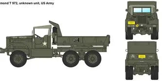 IBG 1/72 Diamond T 972 Dumptruck - Softcab (72087)