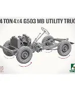 Takom 1/16 ¼-ton 4×4 G503 MB Utility Truck (1016)