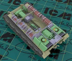 ICM 1/35 Pz.Kpfw. VI Ausf. B King Tiger (late production) with full interior and separate track links (35364)