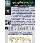 Master Box Ltd 1/24 At The Edge of The Universe. Strange Company's adventures.  Episode I. Decision Time: What's best for me? (MB24055)