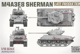 Andy's Hobby Headquarters 1/16 M4A3E8 Sherman Late WWII / Korean War (AHHQ-004)