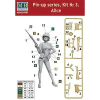 Master Box Ltd 1/24 Pin Up Series Kit No 3 (MB24003)