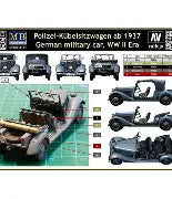 Master Box Ltd 1/35 Polizei-Kübelsitzwagen ab 1937 German military car, WWII era (MB35101)