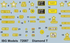 IBG 1/72 Diamond T 972 Dumptruck - Softcab (72087)