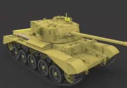 Bronco Models 1/35 British Cruiser Tank A34 'Comet' (35010SP)