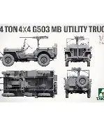 Takom 1/16 ¼-ton 4×4 G503 MB Utility Truck (1016)