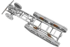 IBG 1/72  V3000S/SSM Maultier German Half Track with tall cargo bed and tarpaulin (72074)