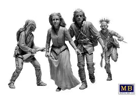 Master Box Ltd 1/35 The Mohicans. Indian wars series, XVIII century, kit № 6 (MB35234)