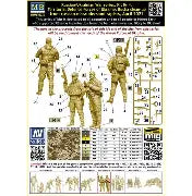 Master Box Ltd 1/35 Russian-Ukrainian War Series Kit No 4 Territorial Defence Forces of Ukraine.  Bucha clean-up from Russian marauders and rapists, April 2022  (MB35226)