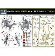 Master Box Ltd 1/35 "Tomahawk Charge" Indian Wars Series, Kit №2 (MB35192)