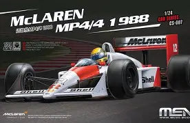 Meng 1/24 McLaren MP4/4 1988 Formula 1 Car (CS-007)