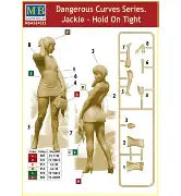 Master Box Ltd 1/24 Dangerous Curves Series. Jackie - Hold On Tight (MB24022)