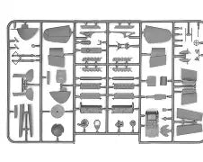 ICM 1/48 Messerschmitt Bf 109F-4 w/German Luftwaffe Personnel (48804)