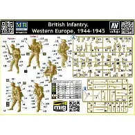 Master Box Ltd 1/35 British Infantry. Western Europe, 1944-1945 (MB3585)