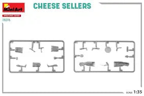 MiniArt 1/35 Miniature Series Cheese Sellers (38076)