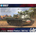 Rubicon Models 1/56 M48A3 Patton/M67A2 'Zippo' Main battle tank (280141)