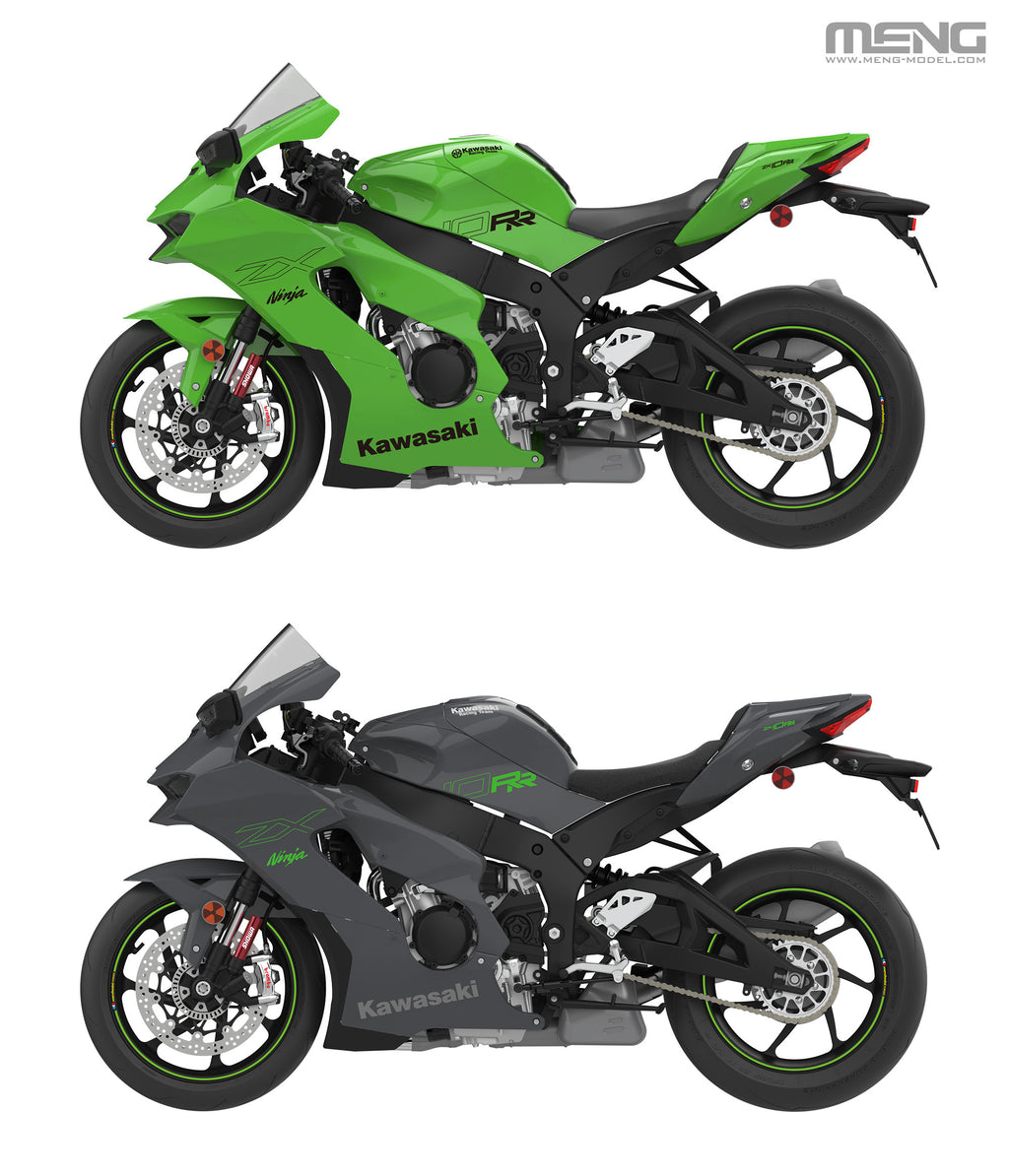 Meng 1/9 Kawasaki Ninja ZX-10RR Pre-Coloured Edition (MT-008s)