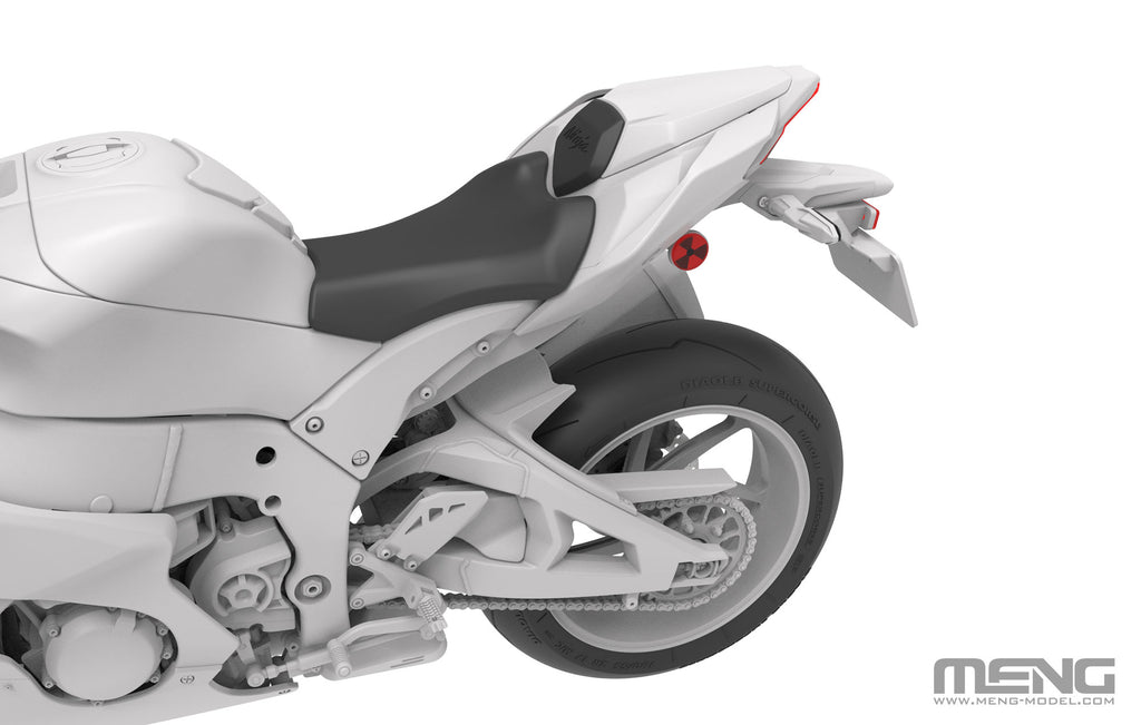 Meng 1/9 Kawasaki Ninja ZX-10RR Pre-Coloured Edition (MT-008s)