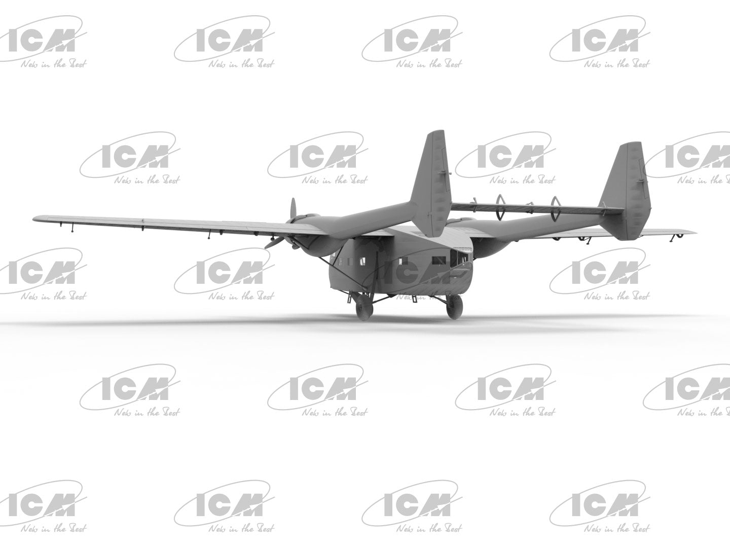 ICM 1/48 Gotha Go 244B-2 WWII German Transport Aircraft (48224)