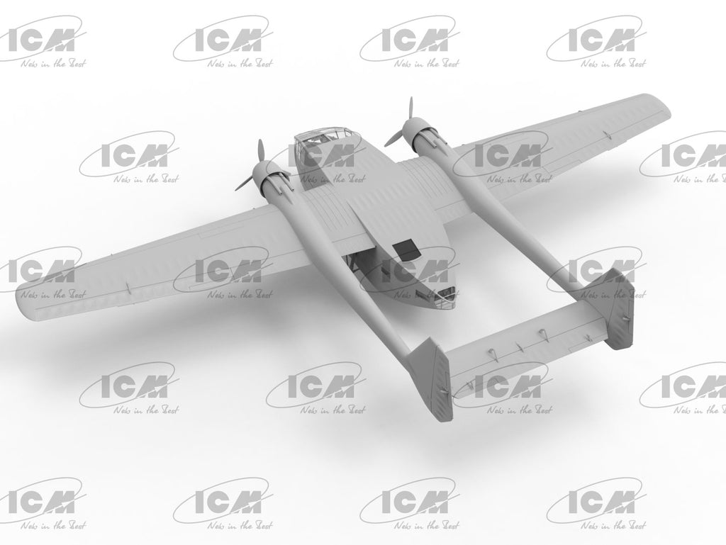ICM 1/48 Gotha Go 244B-2 WWII German Transport Aircraft (48224)