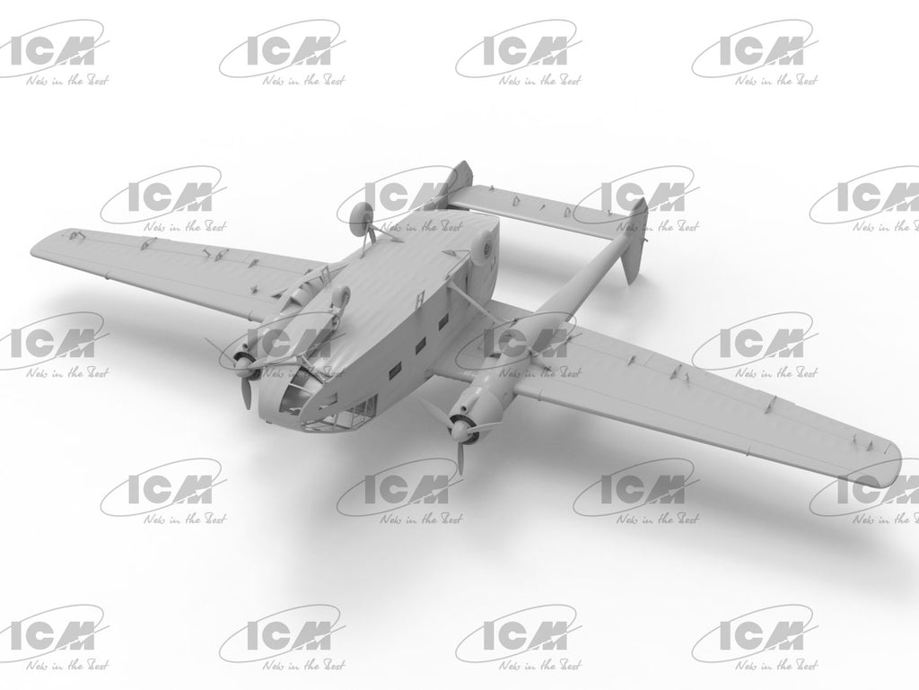 ICM 1/48 Gotha Go 244B-2 WWII German Transport Aircraft (48224)