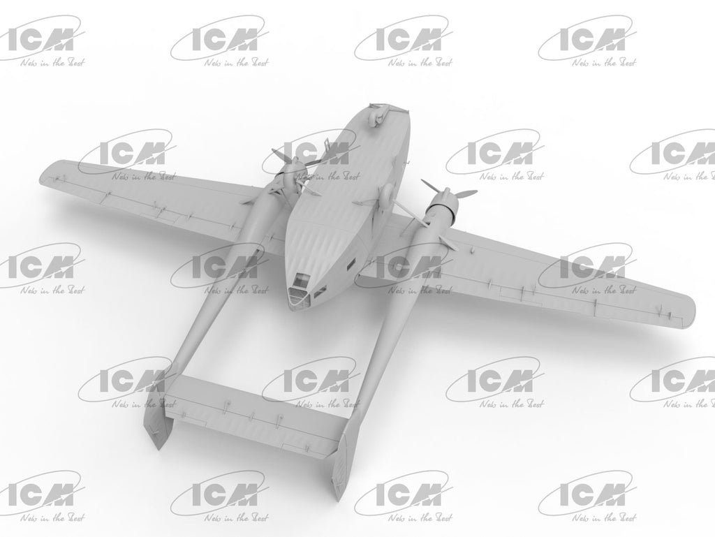 ICM 1/48 Gotha Go 244B-2 WWII German Transport Aircraft (48224)