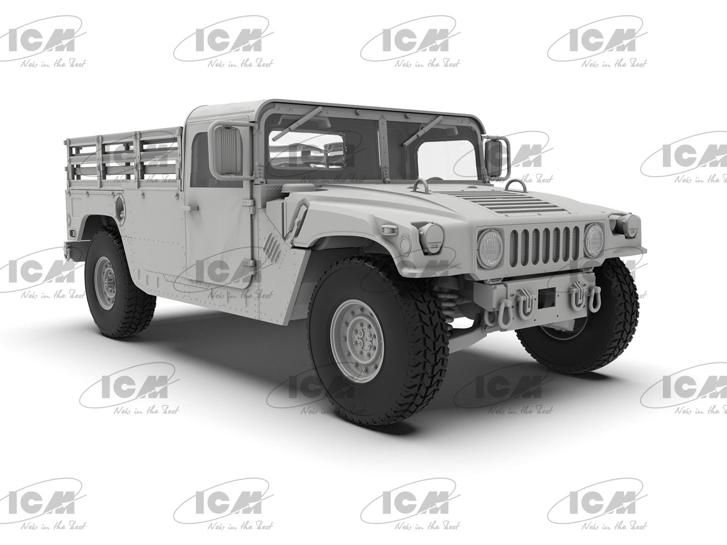 ICM 1/35 Humvee M1097A2 Cargo Carrier (35436)