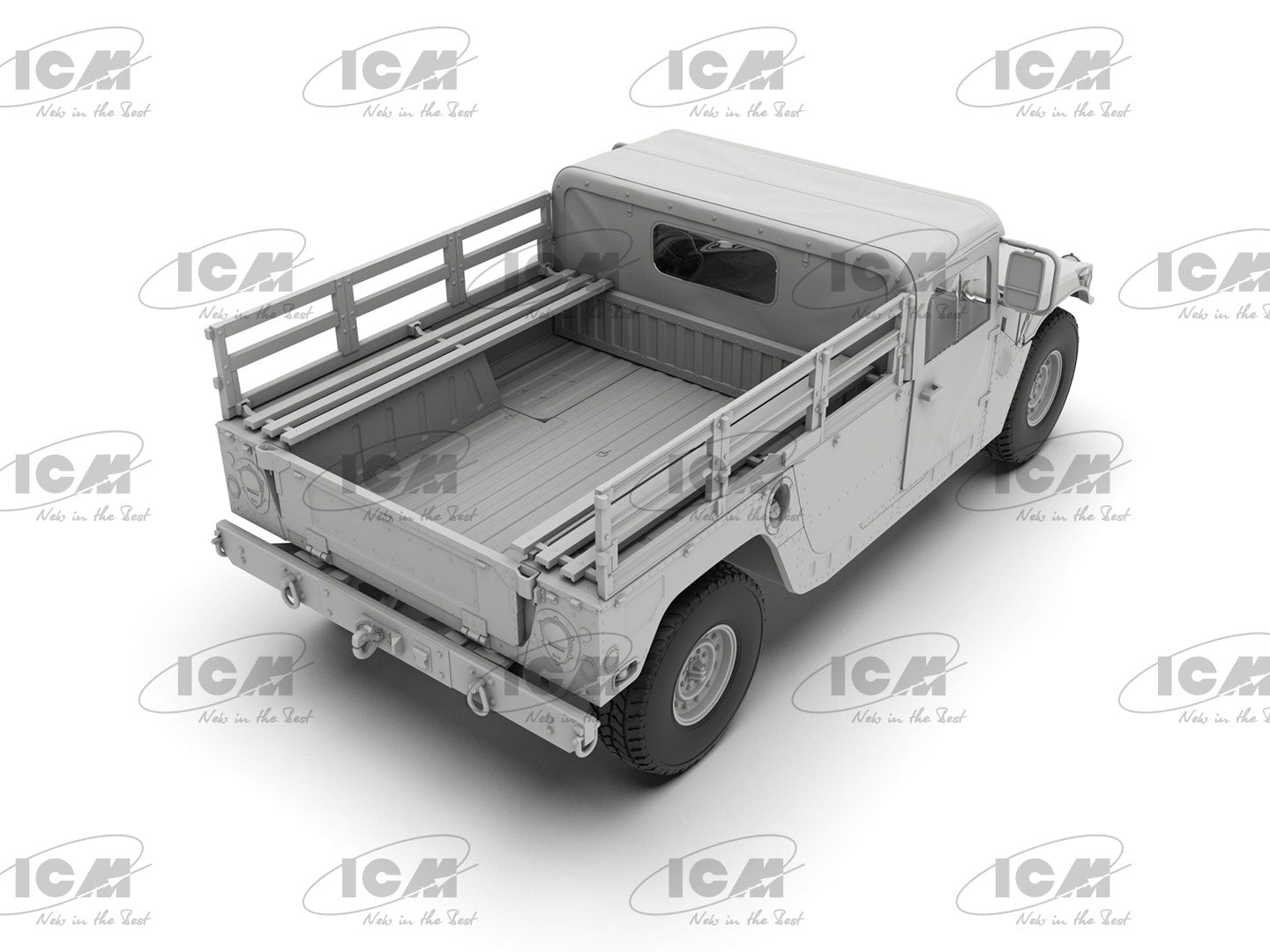 ICM 1/35 Humvee M1097A2 Cargo Carrier (35436)