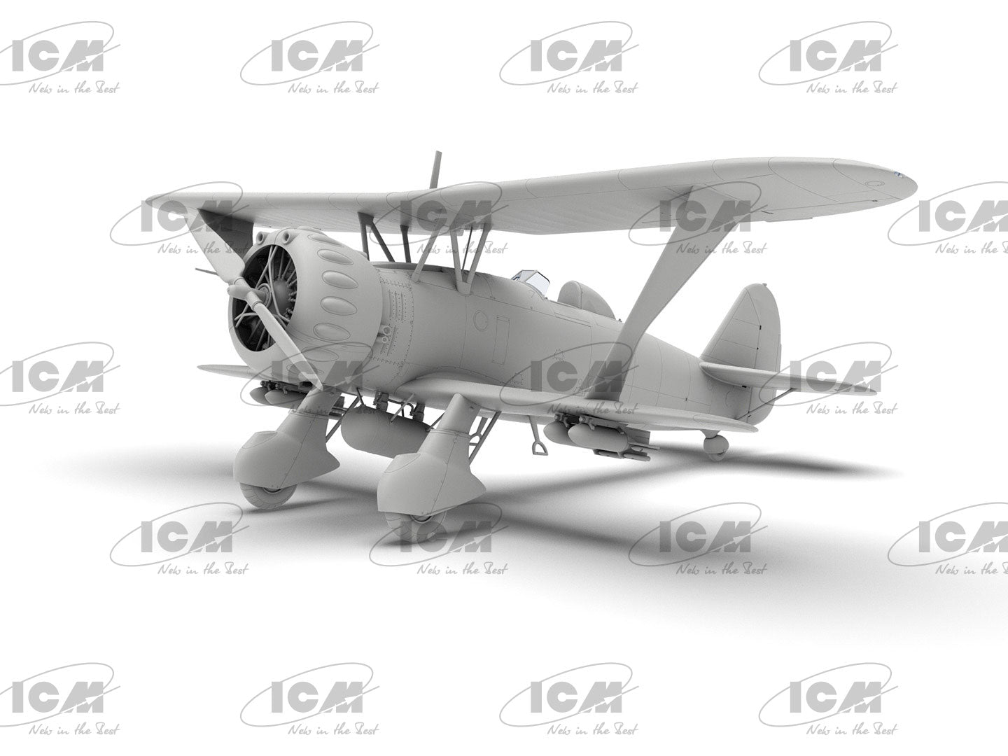 ICM 1/32 Hs 123A-1 (late) WWII German attack aircraft (32015)