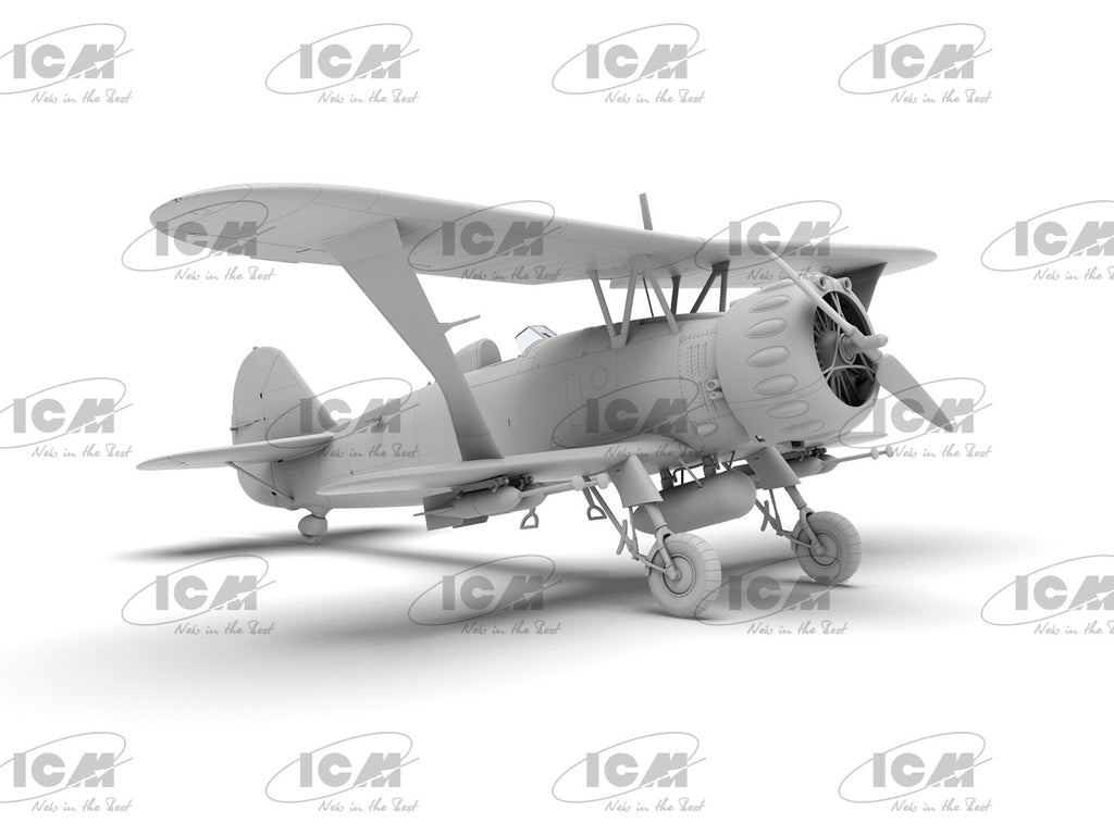 ICM 1/32 Hs 123A-1 (late) WWII German attack aircraft (32015)