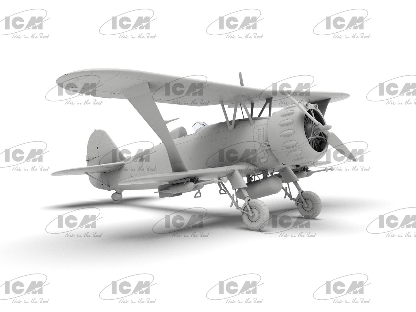 ICM 1/32 Hs 123A-1 (late) WWII German attack aircraft (32015)