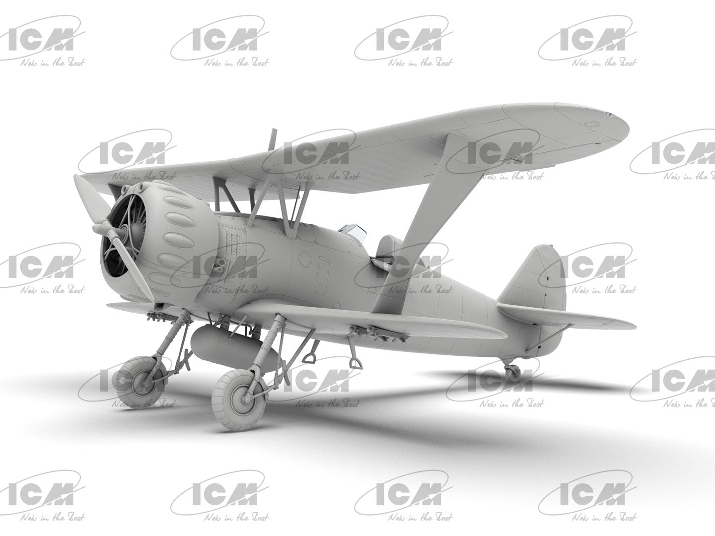 ICM 1/32 Hs 123A-1 (late) WWII German attack aircraft (32015)