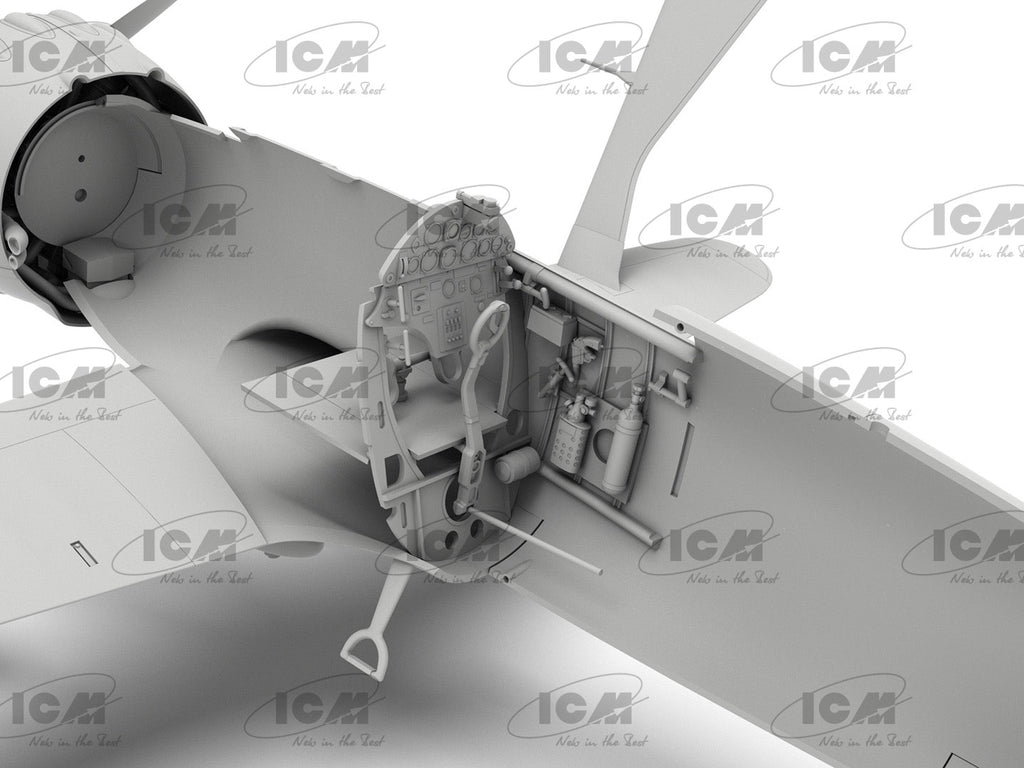 ICM 1/32 Hs 123A-1 (late) WWII German attack aircraft (32015)